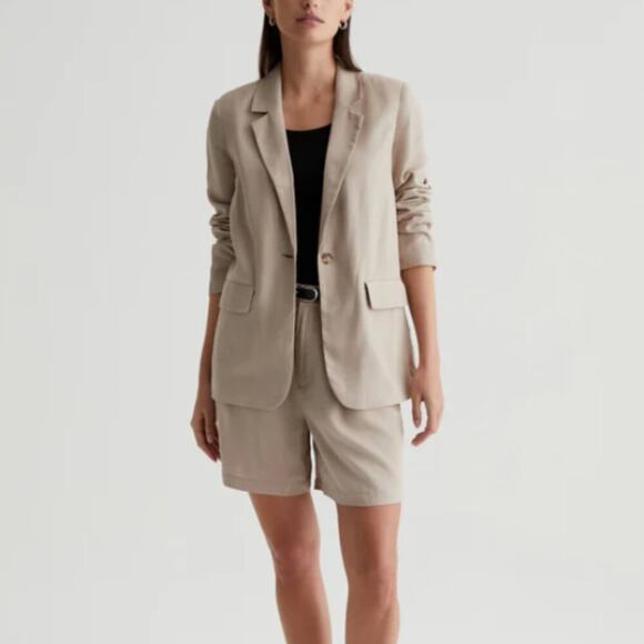 Ag Adriano Goldschmied Jackets & Blazers - AG Denim Maren Relaxed Blazer